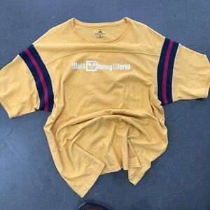 Walt Disney World yellow and red striped tee